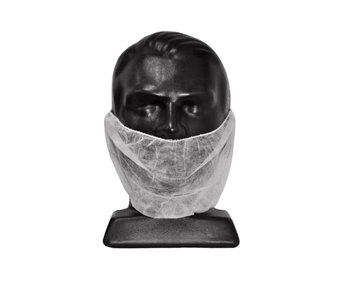 Beard Cover Double Loop 2372 White 1000/Ctn