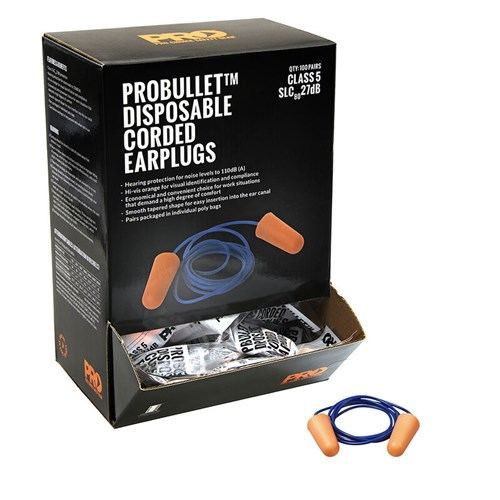 Probullet Earplug Disposable Corded