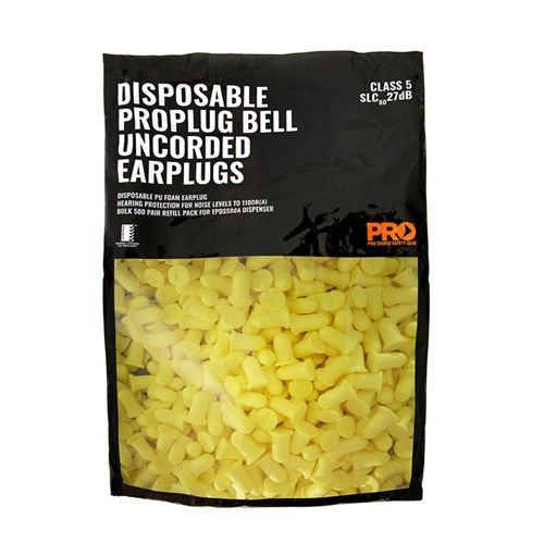 Probell Earplug Refill Bag For Dispenser Uncorded