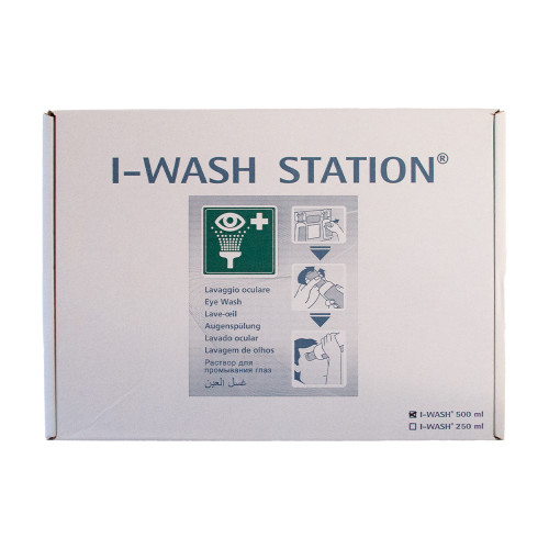 Mediplast Eyewash Station with Cover incl 2 x 500ml Bottle
