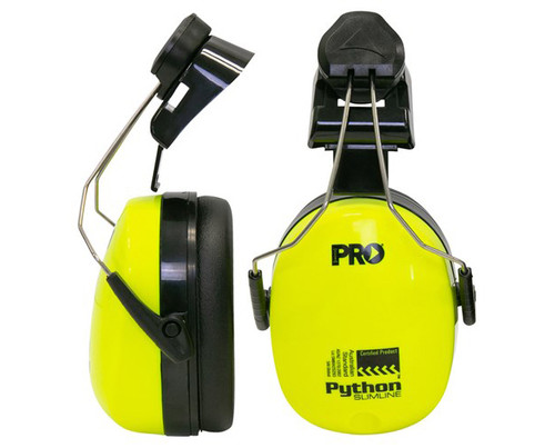 Python® Earmuff Hard Hat Slimline Class 5 31dB