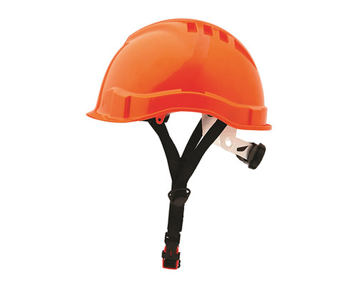 Hard Hat Vented Micro Peak Linesman Ratchet Harness