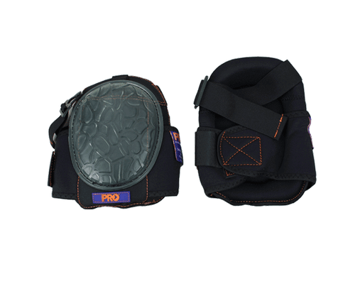 Turtle Back Knee Pads Hard Shell Black 20/Ctn