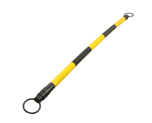 Extendable Cone Bar Yellow/Black 2.1m