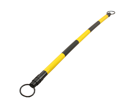 Extendable Cone Bar Yellow/Black 2.1m
