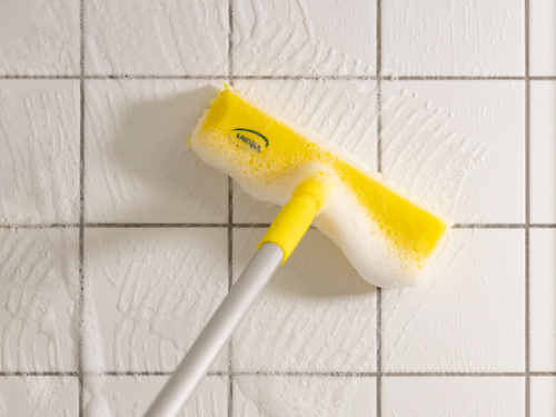 Vikan Waterfed Floor Scrub Brush Stiff Bristle