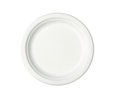 Bio Bagasse Paper Plate 23cm 8/Ctn