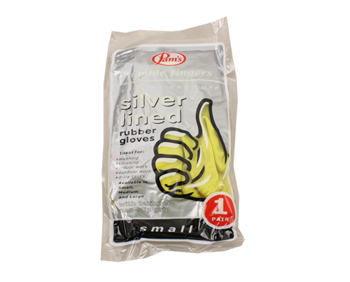 Gloves Rubber Silverline