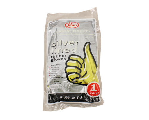 Gloves Rubber Silverline