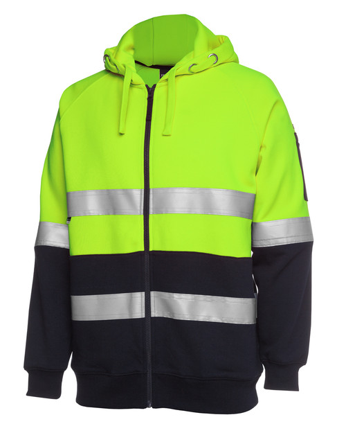 Hoodie Fleecy Full Zip Day/Night