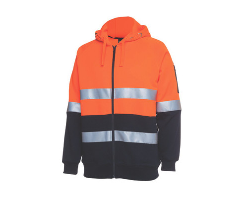 Hoodie Fleecy Full Zip Day/Night