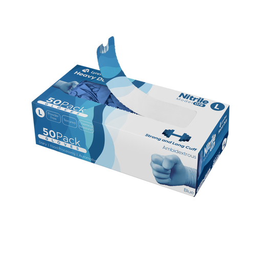 Lynnriver HD Nitrile P/Free Gloves