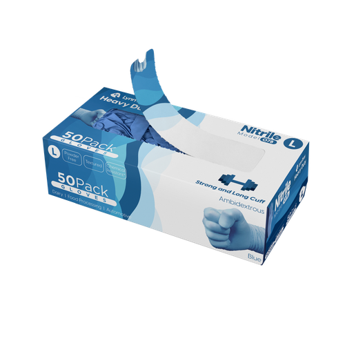 Lynnriver HD Nitrile P/Free Gloves