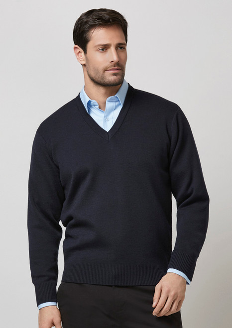 Pullover V-Neck Woolmix