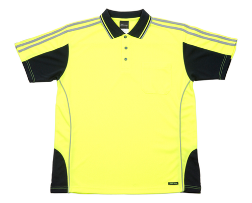 Polo Hi Vis Arm Tape S/S