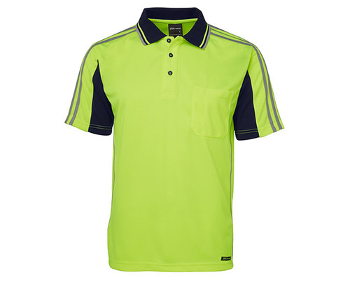 Polo Hi Vis Arm Tape S/S