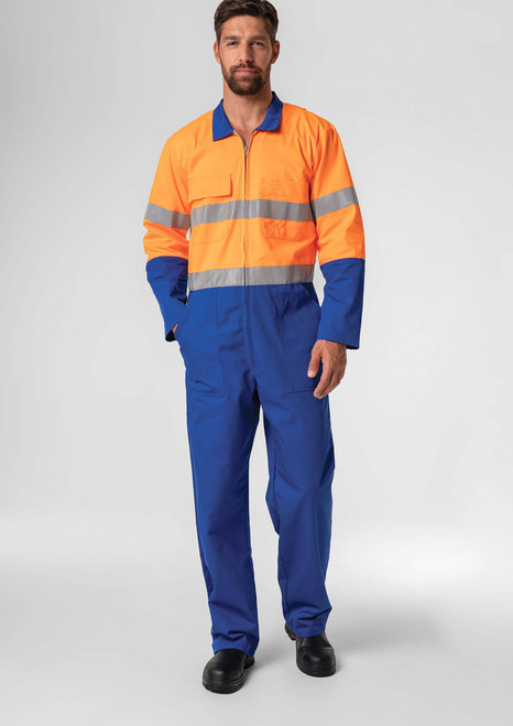 Overall Polyester Cotton Long Sleeve Day Night 240gsm