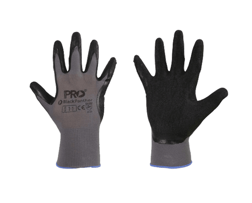 Prosense Black Panther Latex/Nylon Gloves