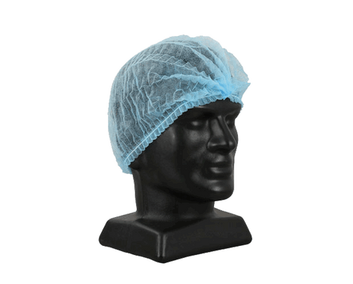 Cap Bouffant Crimped Disposable