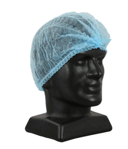 Cap Bouffant Crimped Disposable