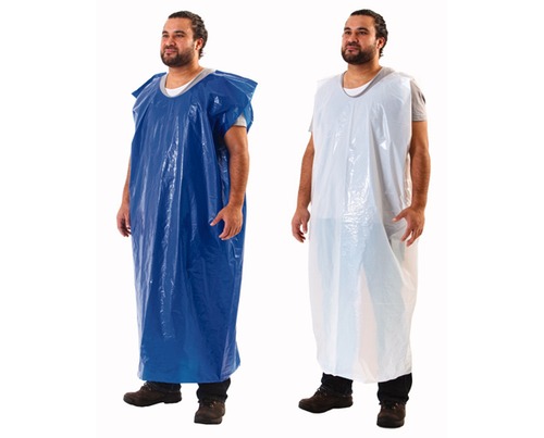 Snell Smock Poly Sleeveless 28mic - Blue