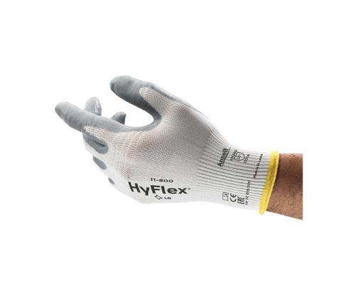 Ansell Hyflex 11-800 Nylon Foam Nitrile Coat Gloves