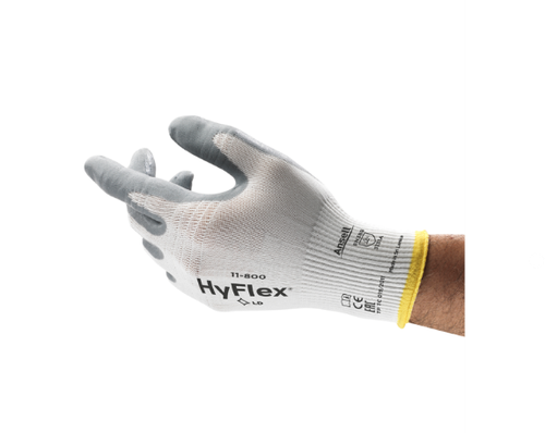 Ansell Hyflex 11-800 Nylon Foam Nitrile Coat Gloves