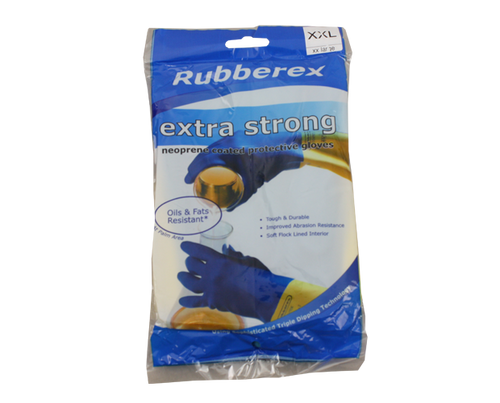 Coated Natural Rubber Gloves