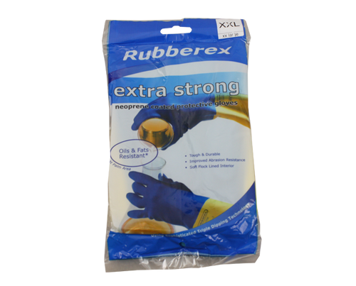 Coated Natural Rubber Gloves