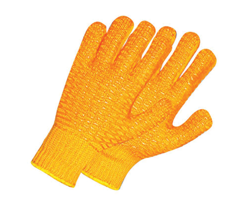 Lynnriver Industrial Knitted Gloves w PVC Grip
