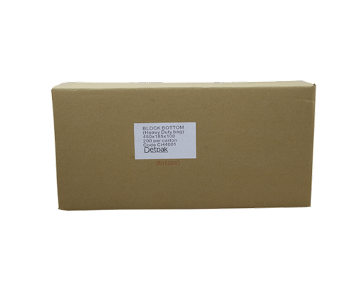 Block Bottom Bag