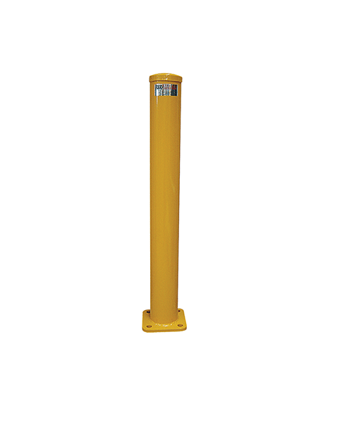 Surface Mount Bollard Yellow 1100X115mm