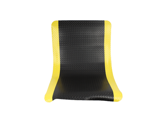 Diamond Plate Classic Mat Black/Yellow 914X1524mm