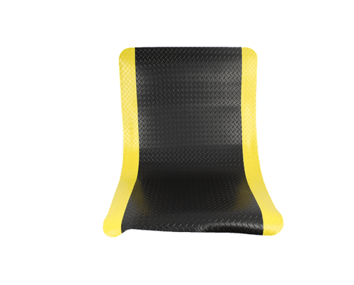 Diamond Plate Classic Mat Black/Yellow 914X1524mm