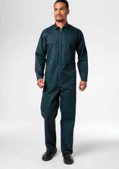 Overalls Cotton Zip Long Sleeve