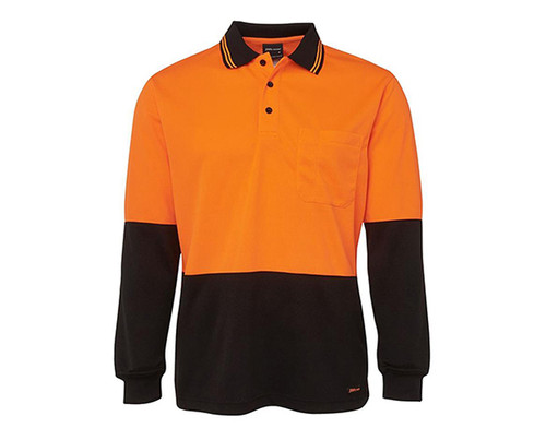 Polo  Hi Vis Traditional Long Sleeve
