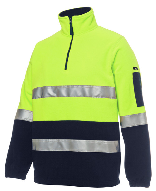 Hi Vis Polar Fleece Day / Night 1/2 Zip