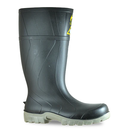 Bata Gumboot Steelmate2 Grey Sole