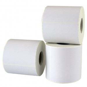 Label Perforated Permanent Matt White 100x149mm 1000/Roll