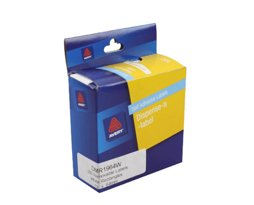 Avery Dispenser Rectangle Stickers 64x19mm