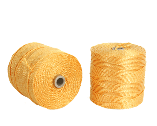 Poly Twine 6/pk - Pink / Gold - 500g - 6/Tray
