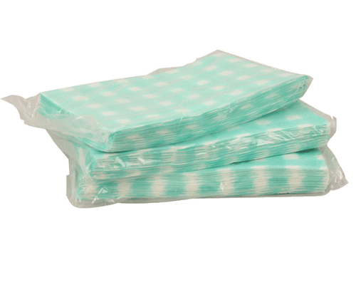 Snell All Purpose Cleaning wipes  - Green - 60x60cm -200/Ctn