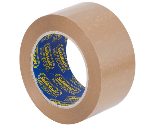 Sellotape 1546 PP Tape Tan 48mmx100m 36/Ctn