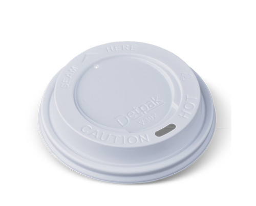 Lid Smooth Eco Compostable - 12 / 16oz - 1000/Ctn