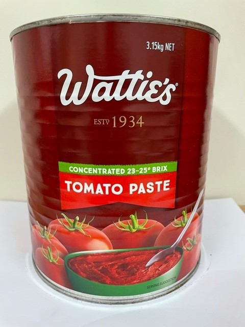 Watties Tomato Paste 23/25 Brix 3.1kg