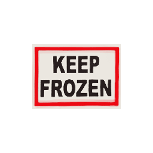Saito Label Printed Frozen 18x11mm 20/Box