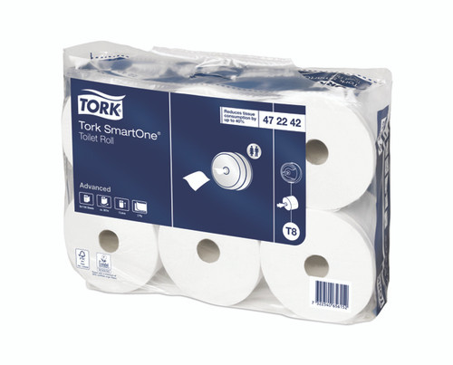 Tork T21 Toilet Tissue White 6/Ctn
