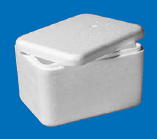 Poly Bin & Lid - 6l