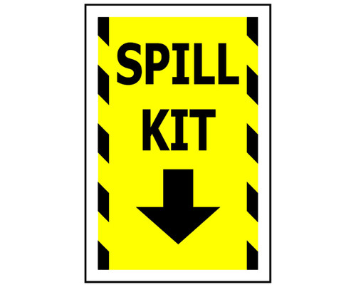 Label Vinyl Spill Kit - 300x300mm