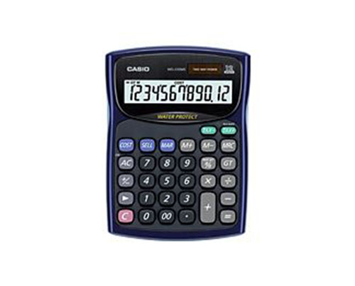 Casio Desktop Water/Dust Proof Calculator